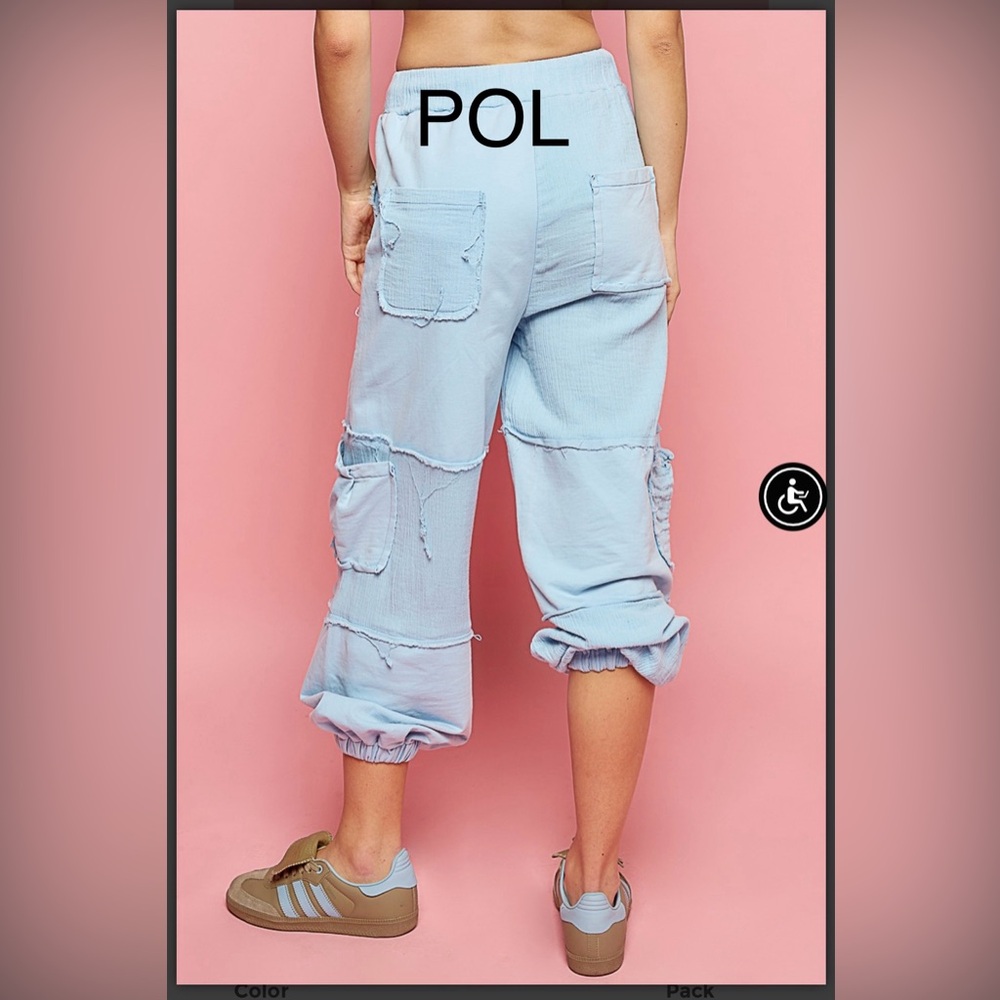 POL Light Blue Track Pants - Picture 4 of 6